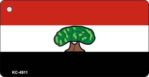 Oromiya Ethiopia Flag Novelty Aluminum Key Chain KC-4911