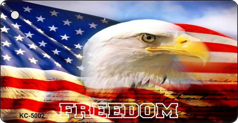 Freedom Novelty Aluminum Key Chain KC-5002