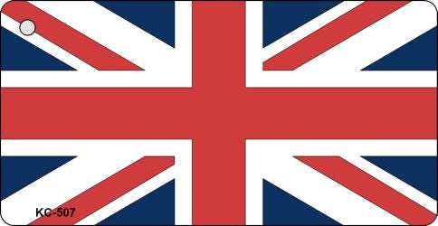 Britain Flag Novelty Aluminum Key Chain KC-507