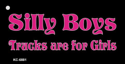 Silly Boys Novelty Aluminum Key Chain KC-6881