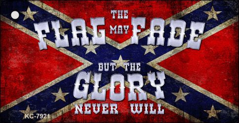 Flag May Fade Novelty Aluminum Key Chain KC-7921