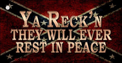 Rest In Peace Novelty Aluminum Key Chain KC-8103