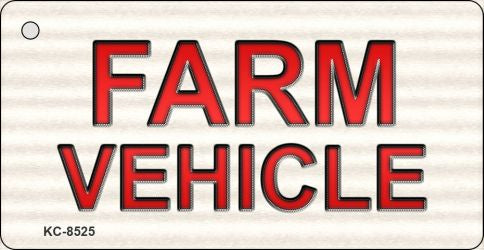 Farm Vehicle Novelty Metal Key Chain KC-8525