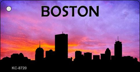Boston Silhouette Novelty Metal Key Chain KC-8720