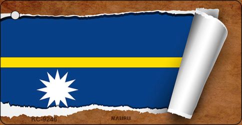 Naury Flag Scroll Novelty Aluminum Key Chain KC-9246