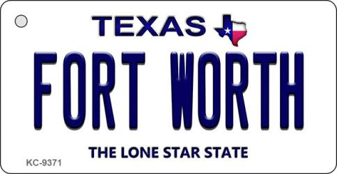 Fort Worth Texas Novelty Aluminum Key Chain KC-9371