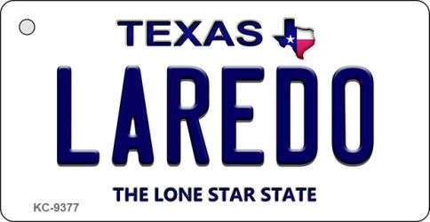 Laredo Texas Novelty Aluminum Key Chain KC-9377
