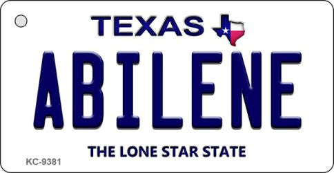 Abilene Texas Novelty Aluminum Key Chain KC-9381