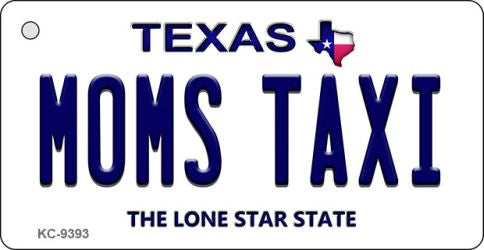 Mom's Taxi Texas Novelty Aluminum Key Chain KC-9393