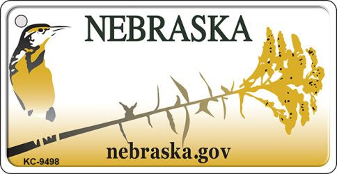 Nebraska Novelty Aluminum Key Chain KC-9498