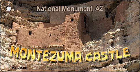 Montezuma Castle Novelty Aluminum Key Chain KC-9508