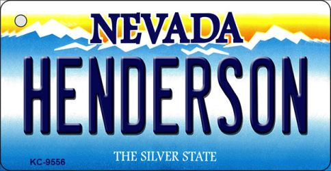 Henderson Nevada Novelty Aluminum Key Chain KC-9556
