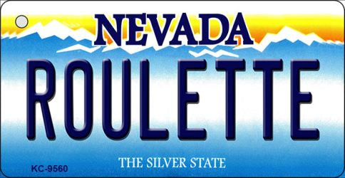 Roulette Nevada Novelty Aluminum Key Chain KC-9560