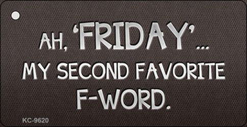 Friday Novelty Metal Key Chain KC-9620
