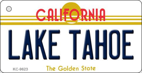 Lake Tahoe California Novelty Metal Key Chain KC-9623