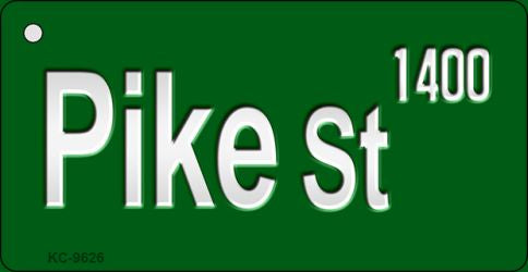 Pike St 1400 Novelty Metal Key Chain KC-9626