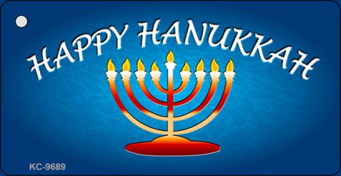 Hanukkah Novelty Aluminum Key Chain KC-9689