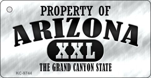 Property Of Arizona Novelty Metal Key Chain KC-9744