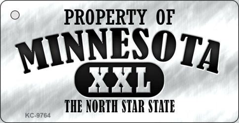 Property Of Minnesota Novelty Metal Key Chain KC-9764
