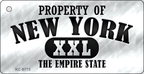 Property Of New York Novelty Metal Key Chain KC-9773