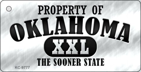 Property Of Oklahoma Novelty Metal Key Chain KC-9777