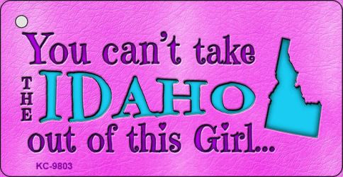 Idaho Girl Novelty Metal Key Chain KC-9803