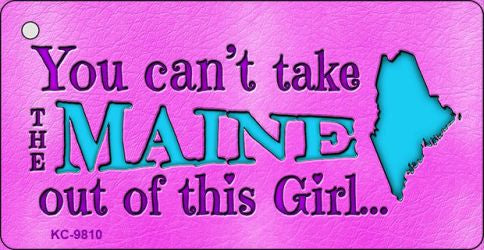 Maine Girl Novelty Metal Key Chain KC-9810