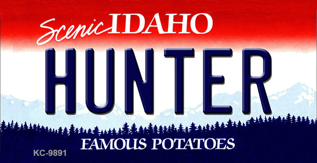 Hunter Idaho State Metal Novelty Aluminum Key Chain KC-9891