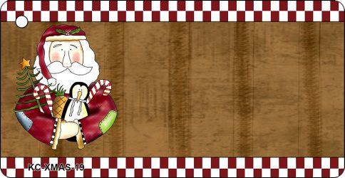Santa Doll Novelty Aluminum Key Chain KC-XMAS-19