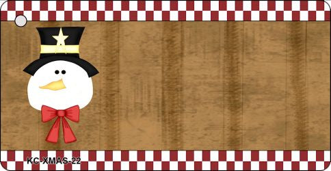 Snowman Novelty Aluminum Key Chain KC-XMAS-22