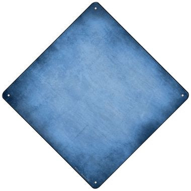 Light Blue Oil Rubbed Novelty Mini Metal Crossing Sign MCX-012
