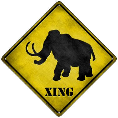 Mammoth Xing Novelty Mini Metal Crossing Sign MCX-048