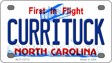 Currituck North Carolina Novelty Mini Metal License Plate Tag
