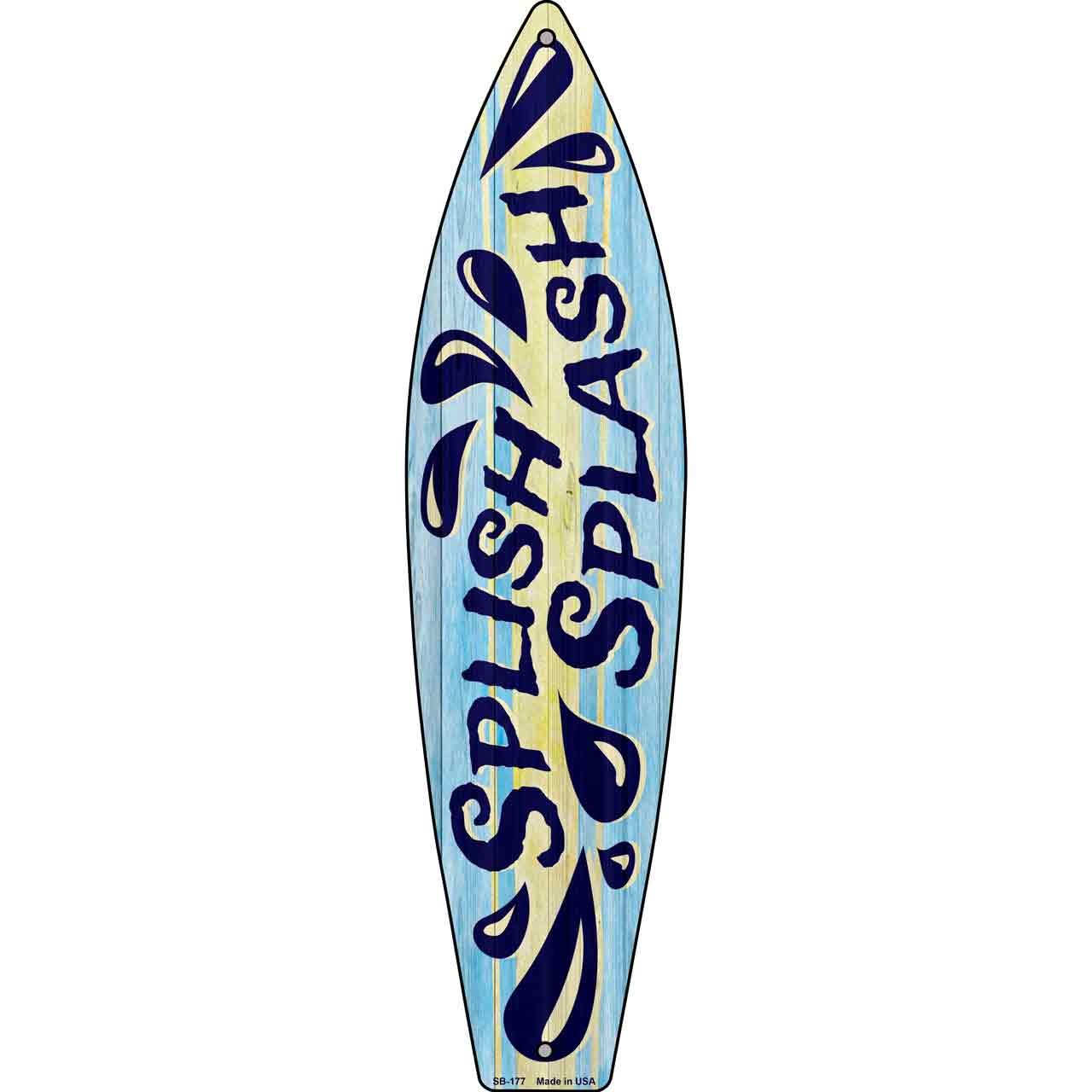 Blue Splish Splash Novelty Surfboard SB-177