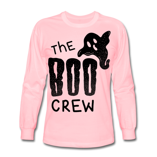 The Boo Crew Men's Long Sleeve T-Shirt - pink