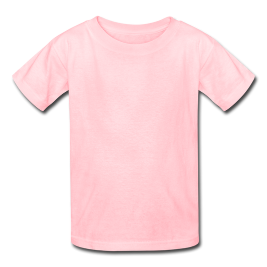 Customizable Kids' T-Shirt add your own photos, images, designs, quotes, texts and more - pink