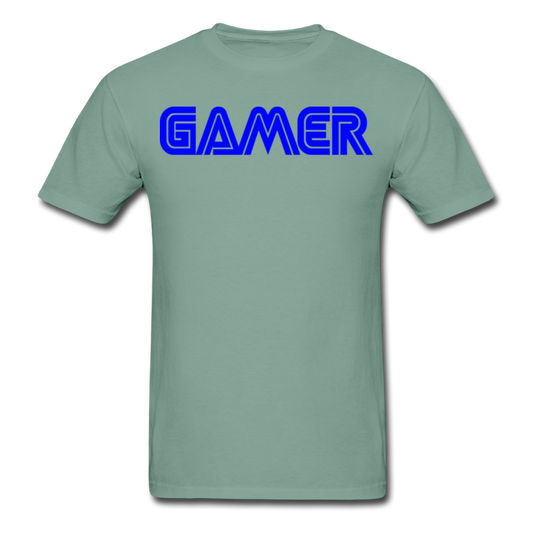 Gamer Word Text Art Unisex ComfortWash Garment Dyed T-Shirt - seafoam green
