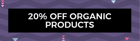 20% OFF ON ORGANIC PRODUCTS SALE!