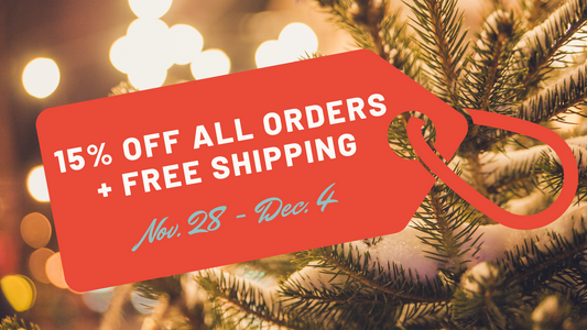 15% Of Everything & Free Standard Shipping Sale!