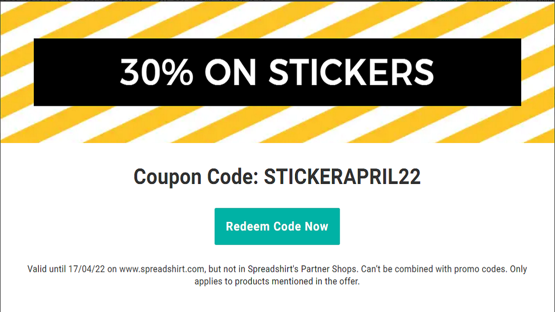 30% OFF ON STICKERS SALE!