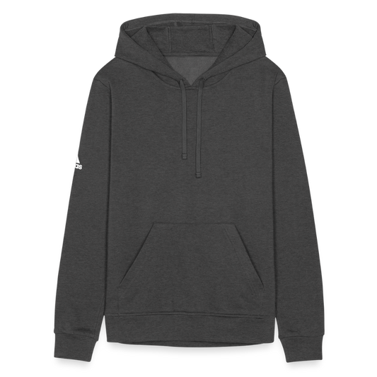 Customizable Adidas Unisex Fleece Hoodie ADD YOUR OWN PHOTO, IMAGES, DESIGNS, QUOTES AND MORE - charcoal grey