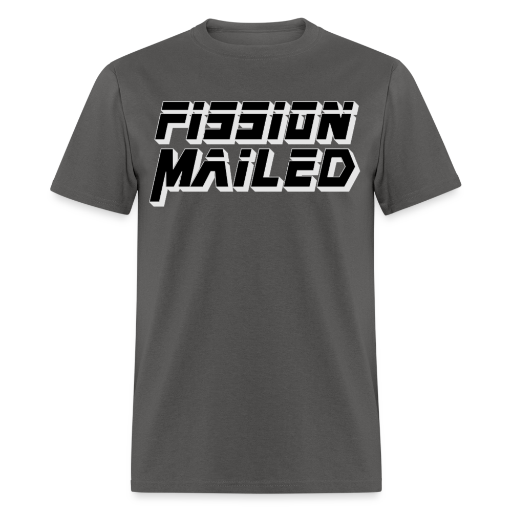 Fission Mailed Black & Gray Shadow Funny Videogame Quote & Meme Unisex Classic T-Shirt - charcoal