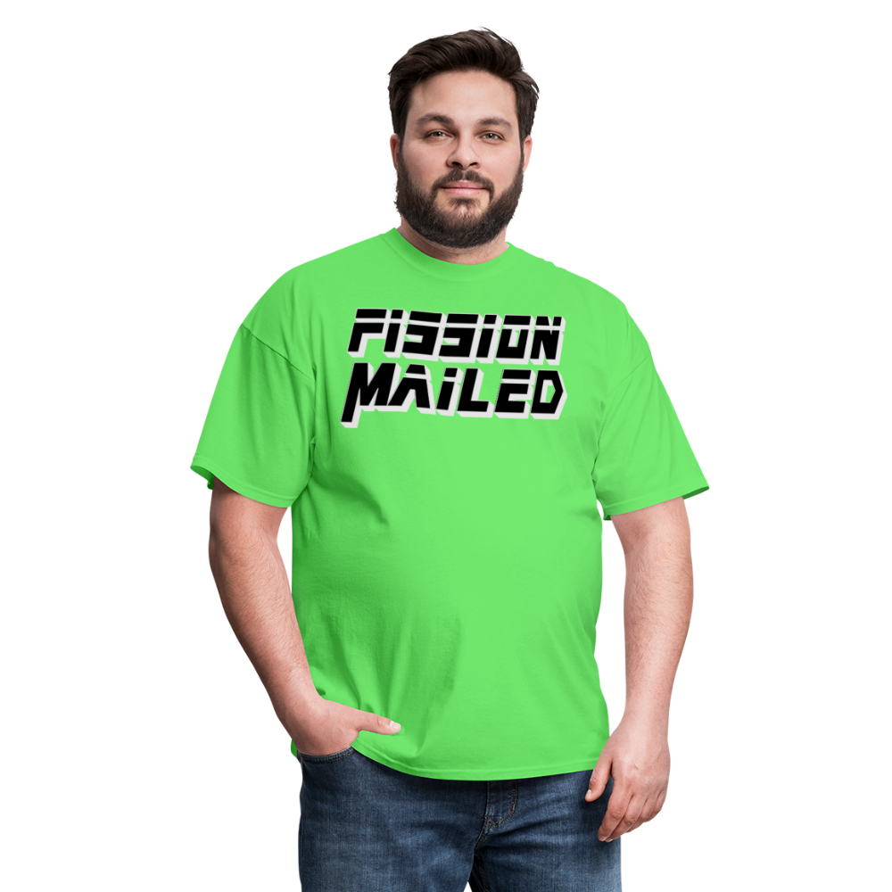 Fission Mailed Black & Gray Shadow Funny Videogame Quote & Meme Unisex Classic T-Shirt - kiwi