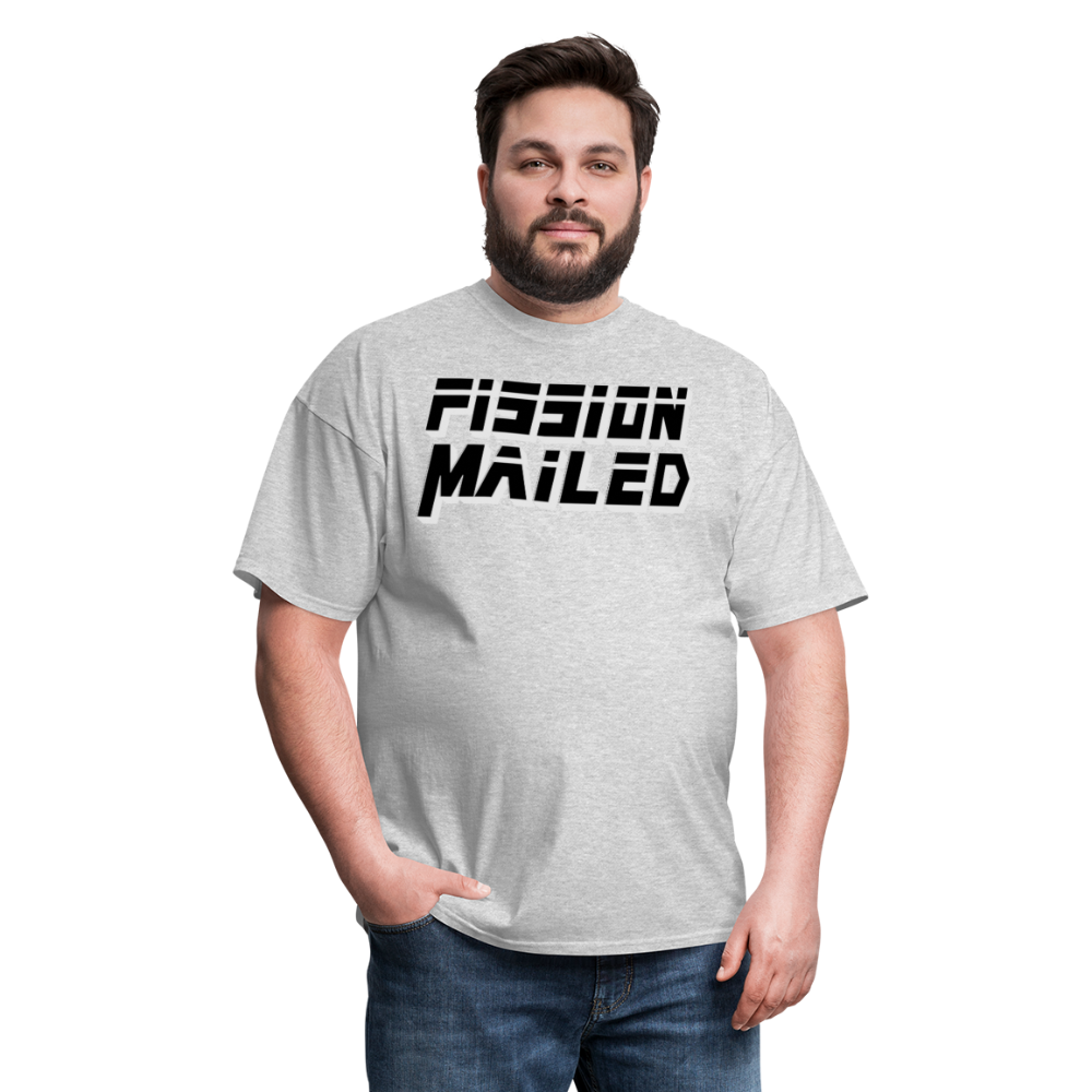 Fission Mailed Black & Gray Shadow Funny Videogame Quote & Meme Unisex Classic T-Shirt - heather gray