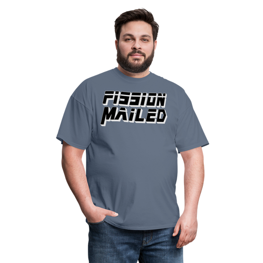 Fission Mailed Black & Gray Shadow Funny Videogame Quote & Meme Unisex Classic T-Shirt - denim