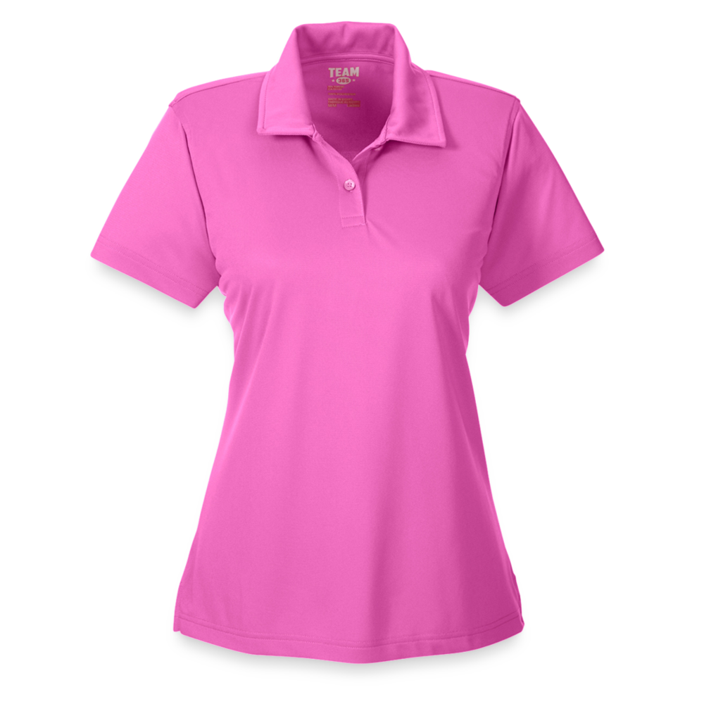 Customizable Ladies' Command Snag Protection Polo ADD YOUR OWN PHOTO, IMAGES, DESIGNS, QUOTES AND MORE -  pink