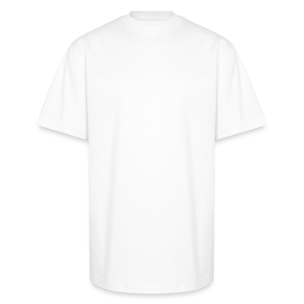 Customizable Unisex Oversized Heavyweight T-Shirt ADD YOUR OWN PHOTO, IMAGES, DESIGNS, QUOTES AND MORE - white