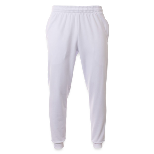 Customizable A4 Youth Sprint Tech Fleece Jogger ADD YOUR OWN PHOTO, IMAGES, DESIGNS, QUOTES AND MORE - white