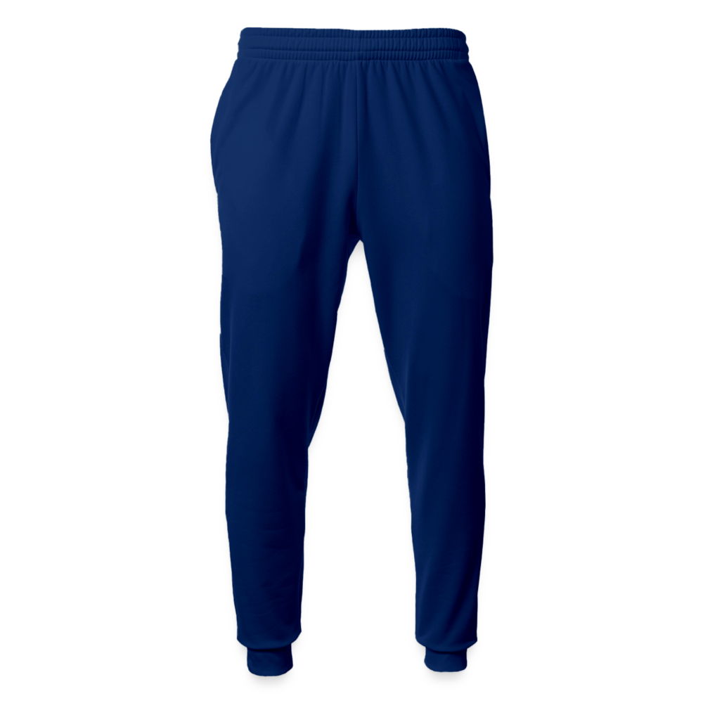 Customizable A4 Men's Sprint Tech Fleece Jogger ADD YOUR OWN PHOTO, IMAGES, DESIGNS, QUOTES AND MORE - navy