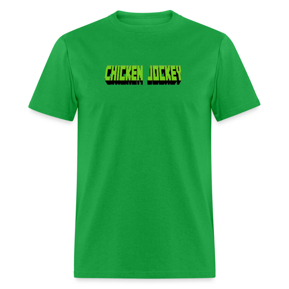 Chicken Jockey Green Unisex Classic T-Shirt - bright green